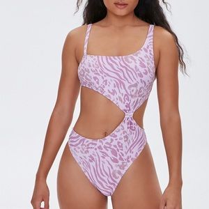 Cutout One-Piece Monokini Swimsuit